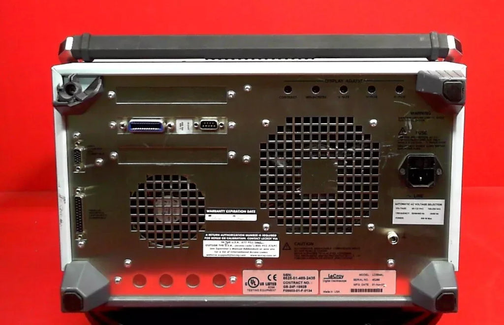 LeCroy LC584AL Digital Oscilloscope 500 MHz 4 Channel - ZYYKZ Test Equipment