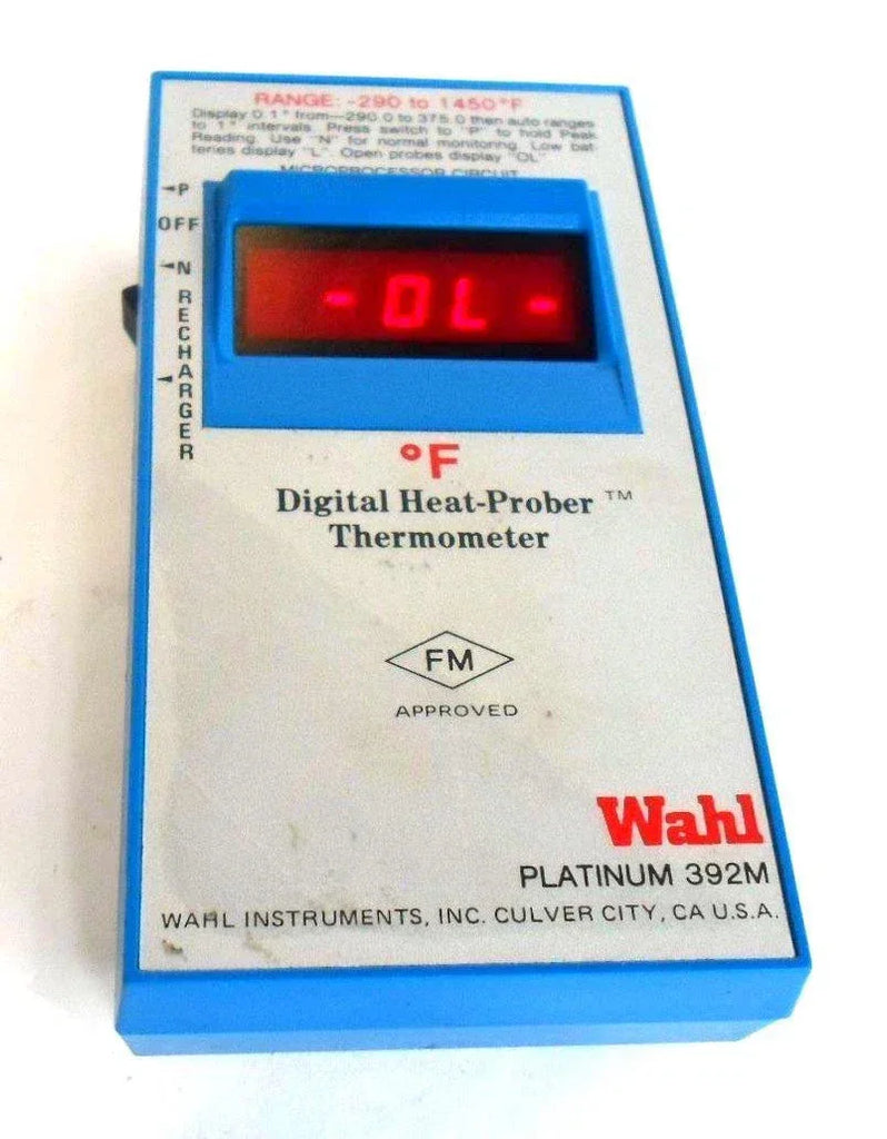 Wahl 392M Platinum Digital Thermometer - Pack of 3 - ZYYKZ Test Equipment