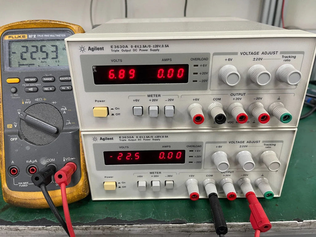 Agilent E3630A Triple Output DC Power Supply 0-6V/5A, 0-25V/1A, 0-25V/1A - ZYYKZ Test Equipment