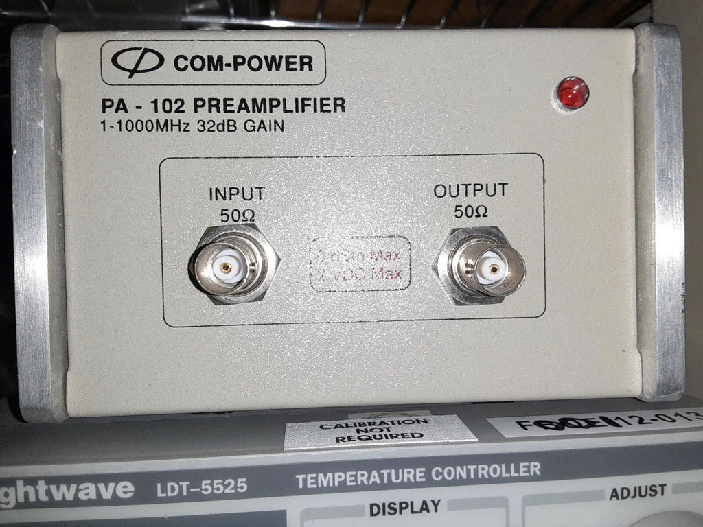 High Gain RF Preamplifier 1 MHz to 1000 GHz | 32 dB Gain - ZYYKZ Test Equipment