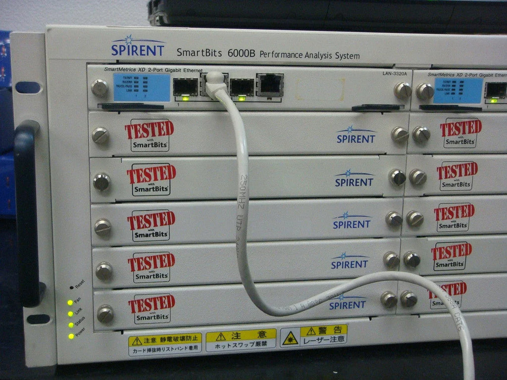Spirent SMB6000B Multi-Port Network Tester with Advanced Traffic Analysis - ZYYKZ Test Equipment