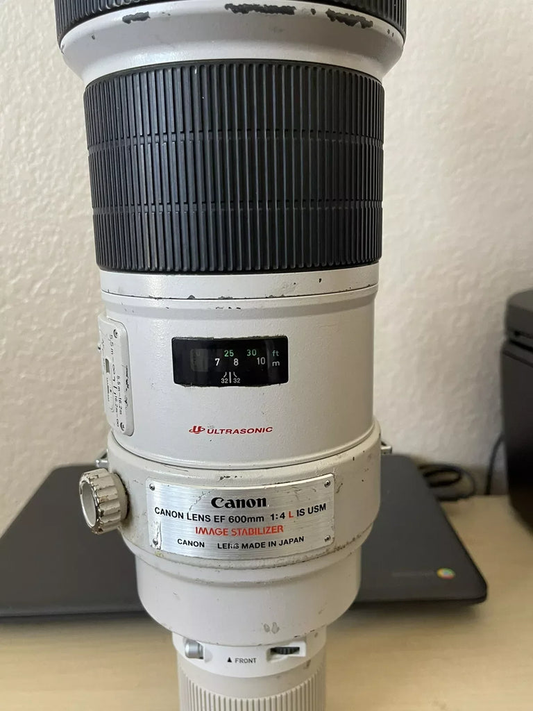 Canon EF 600mm f/4L IS USM Telephoto Ultrasonic Lens - ZYYKZ Test Equipment