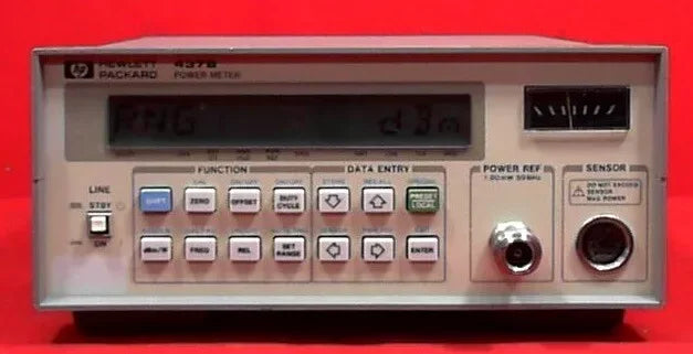Agilent 437B Power Meter with 3125A16880 Sensor - ZYYKZ Test Equipment
