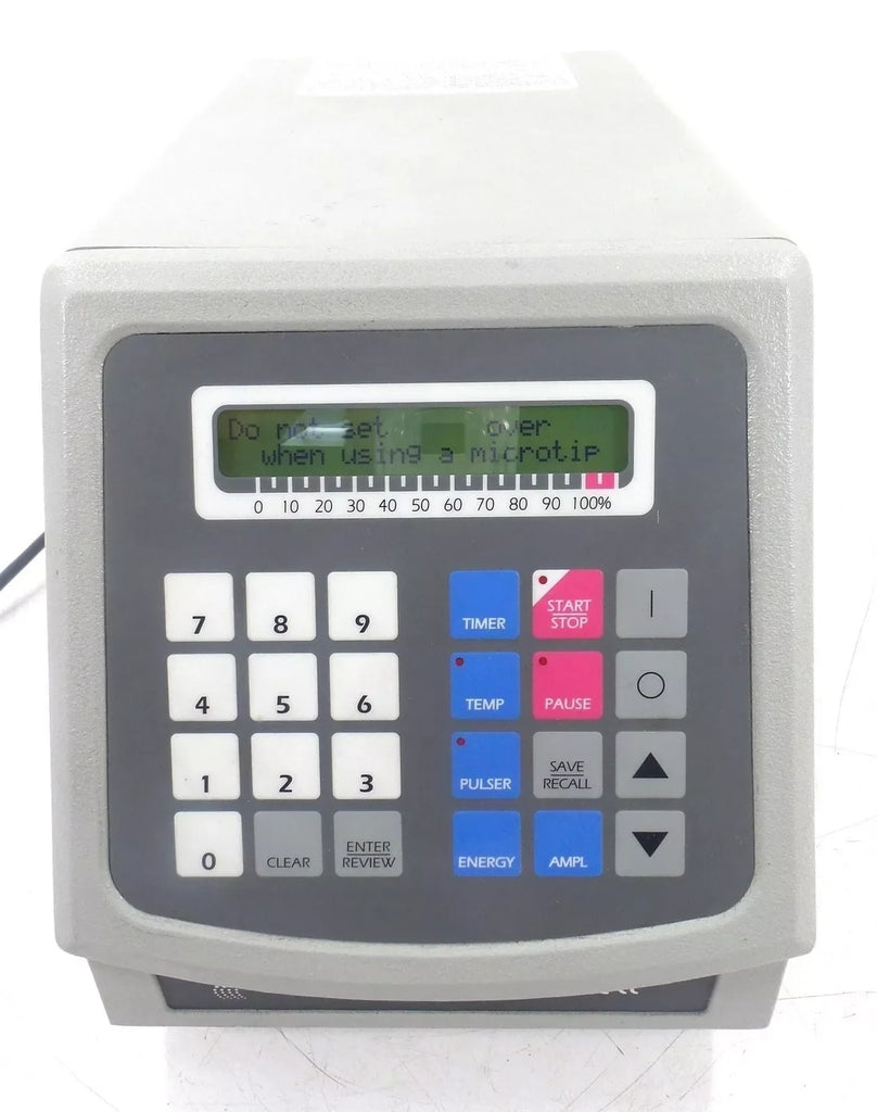 Sonics & Materials VCX500 Ultrasonic Processor - 500W Vibra-Cell - ZYYKZ Test Equipment