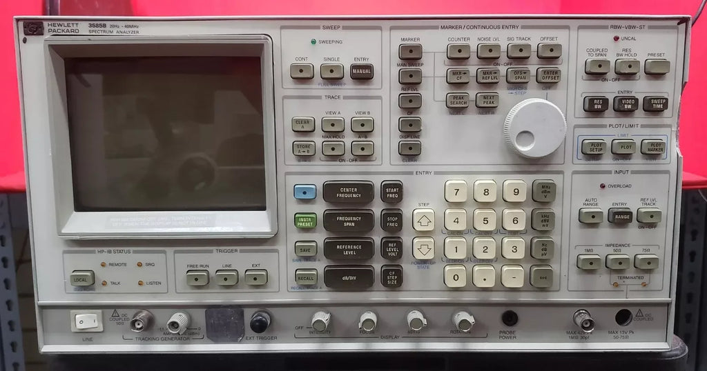 Agilent 3585B Spectrum Analyzer 20Hz to 40MHz - ZYYKZ Test Equipment