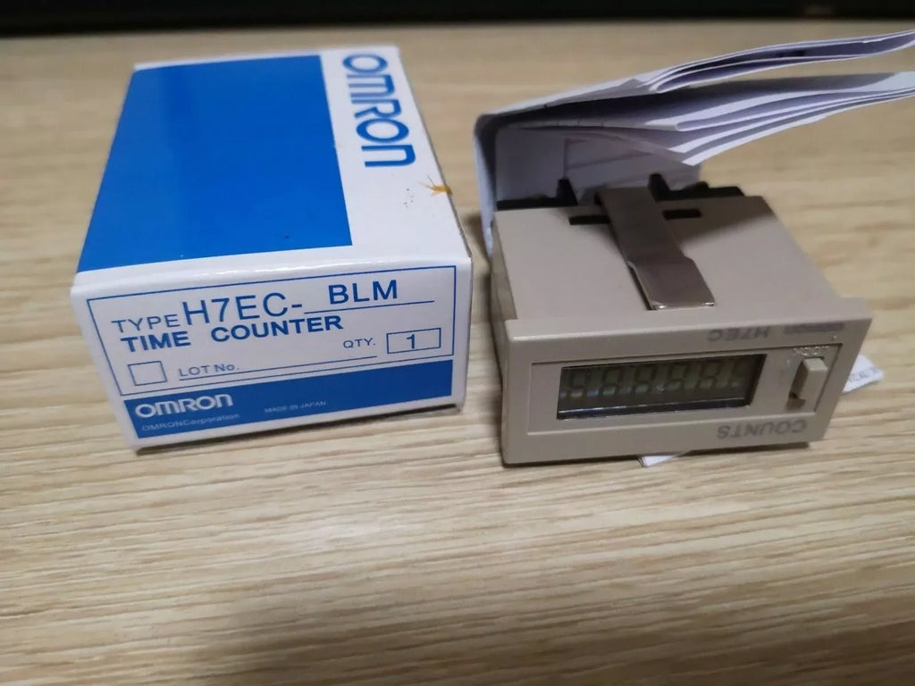 OMRON H7EC-BLM Digital Counter - High Precision, In Box - ZYYKZ Test Equipment