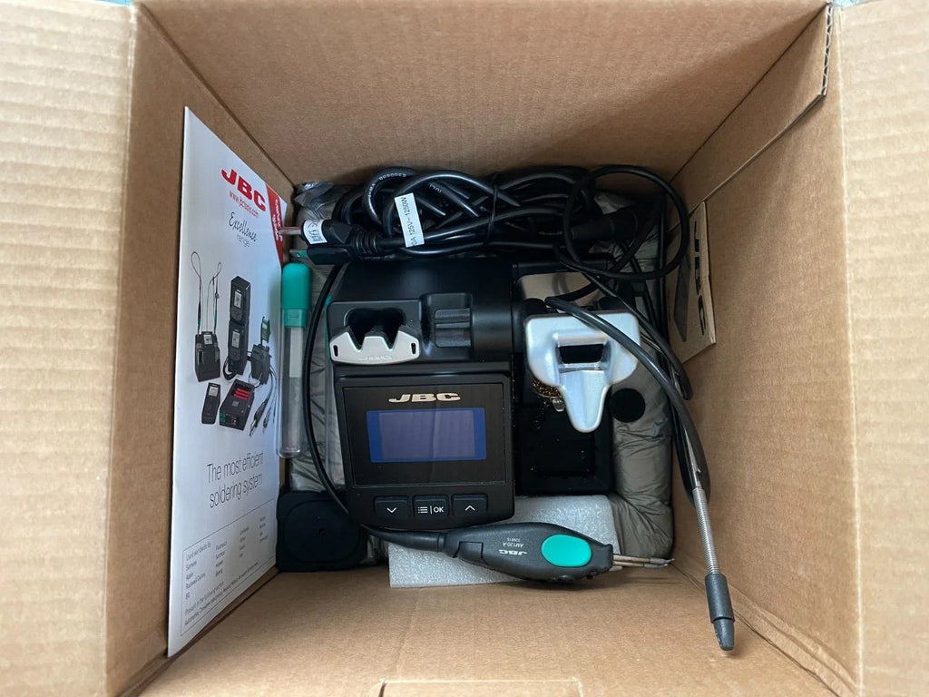 JBC CP-1QE Compact Micro Tweezer Soldering Station 120VAC - ZYYKZ Test Equipment