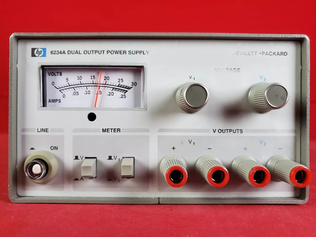 Agilent 6234A Dual DC Power Supply 0-25V, 0.2A - ZYYKZ Test Equipment