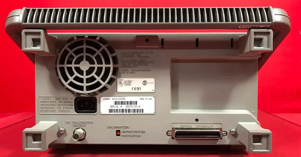 HP 54600A Oscilloscope 100MHz 2 Channel - ZYYKZ Test Equipment
