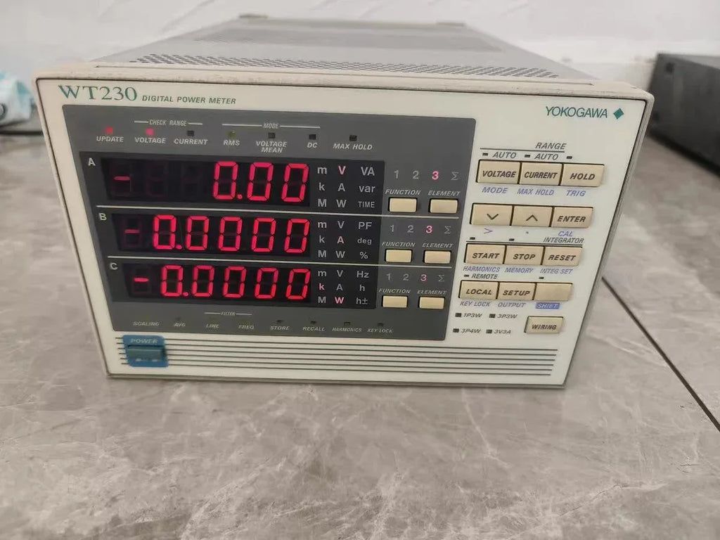 Yokogawa WT230 Precision Digital Power Meter with Harmonics Analysis - ZYYKZ Test Equipment