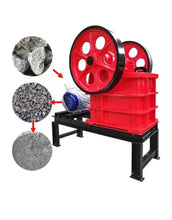 Load image into Gallery viewer, Mini Mobile Jaw Crusher Machine with Base Frame for Stone Crushing - ZYYKZ Test Equipment