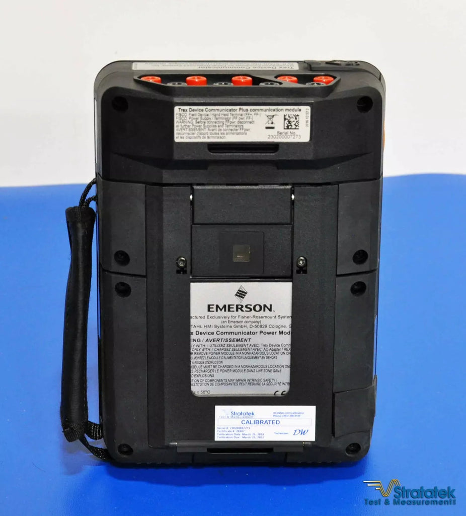 Emerson AMS Trex Device Communicator for HART Fieldbus and ValveLink Loop Diagnostics