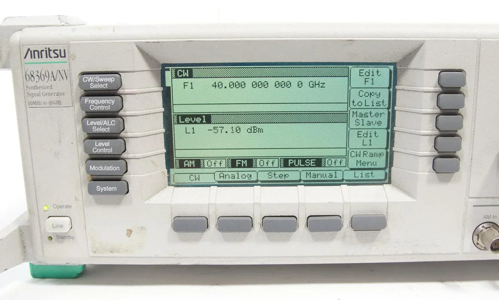 Anritsu 68369B Synthesized Signal Generator 10 MHz–40 GHz - ZYYKZ Test Equipment