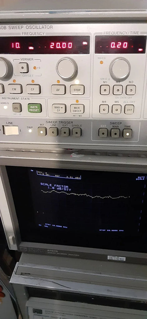 HP 83592A Sweep Oscillator Plug-in Module for Signal Generators - ZYYKZ Test Equipment
