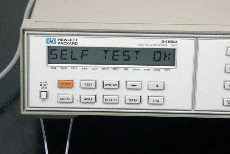HP 3488A Mainframe for Modular Test and Measurement Systems - ZYYKZ Test Equipment