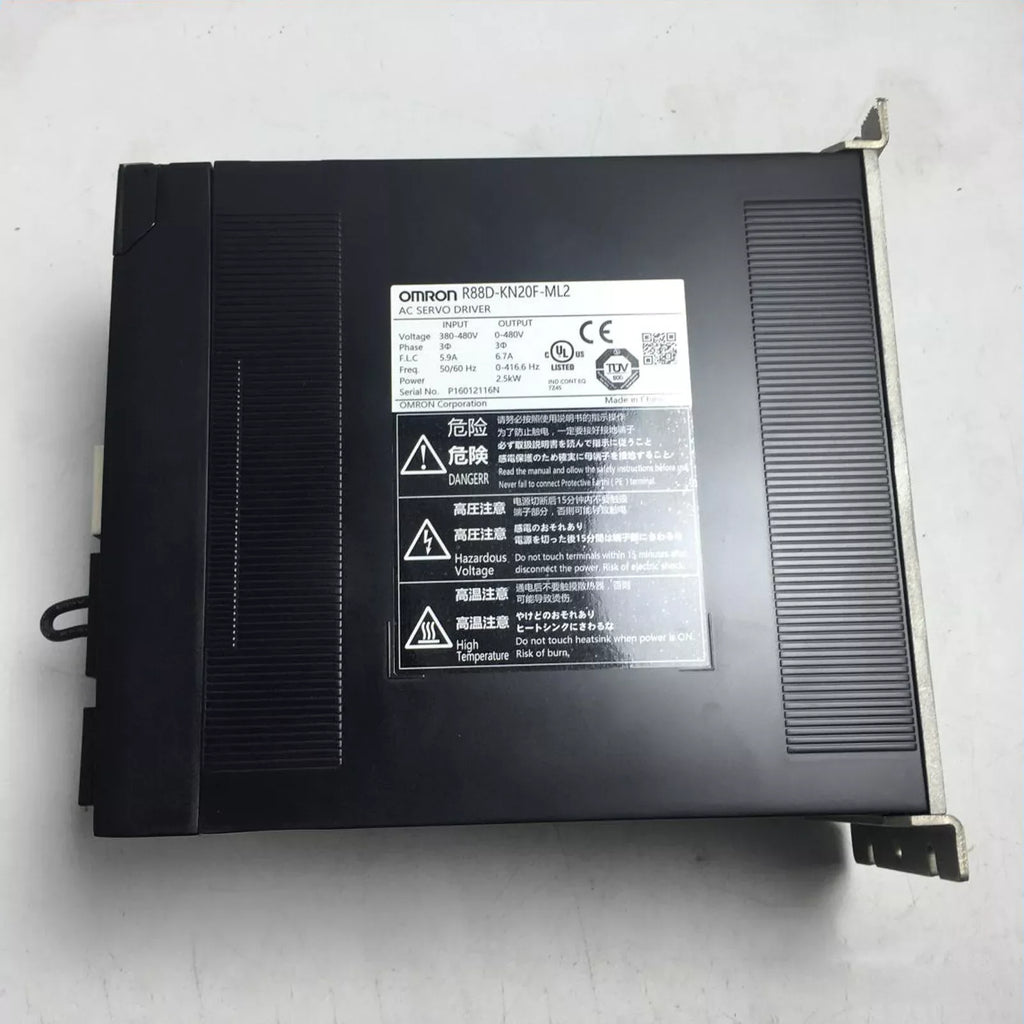 Omron R88D-KN20F-ML2 High-Performance Servo Drive - ZYYKZ Test Equipment