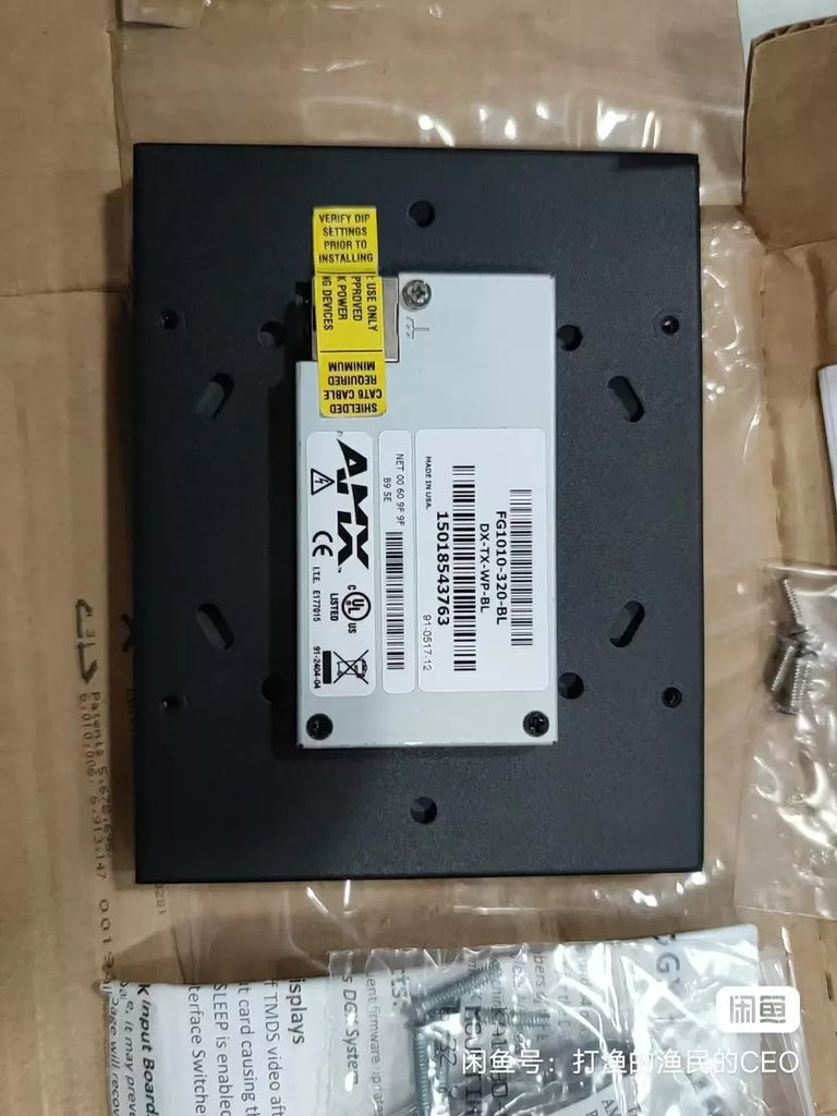 AMX FG1010-320-BL DX-TX-WP-BL Fiber Optic Transceiver Module - ZYYKZ Test Equipment