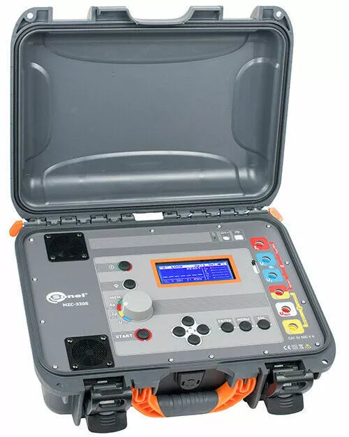 Sonel MZC-330S High-Current Loop Impedance Meter - 750V, 0.01Ω Resolution, 300A TRMS