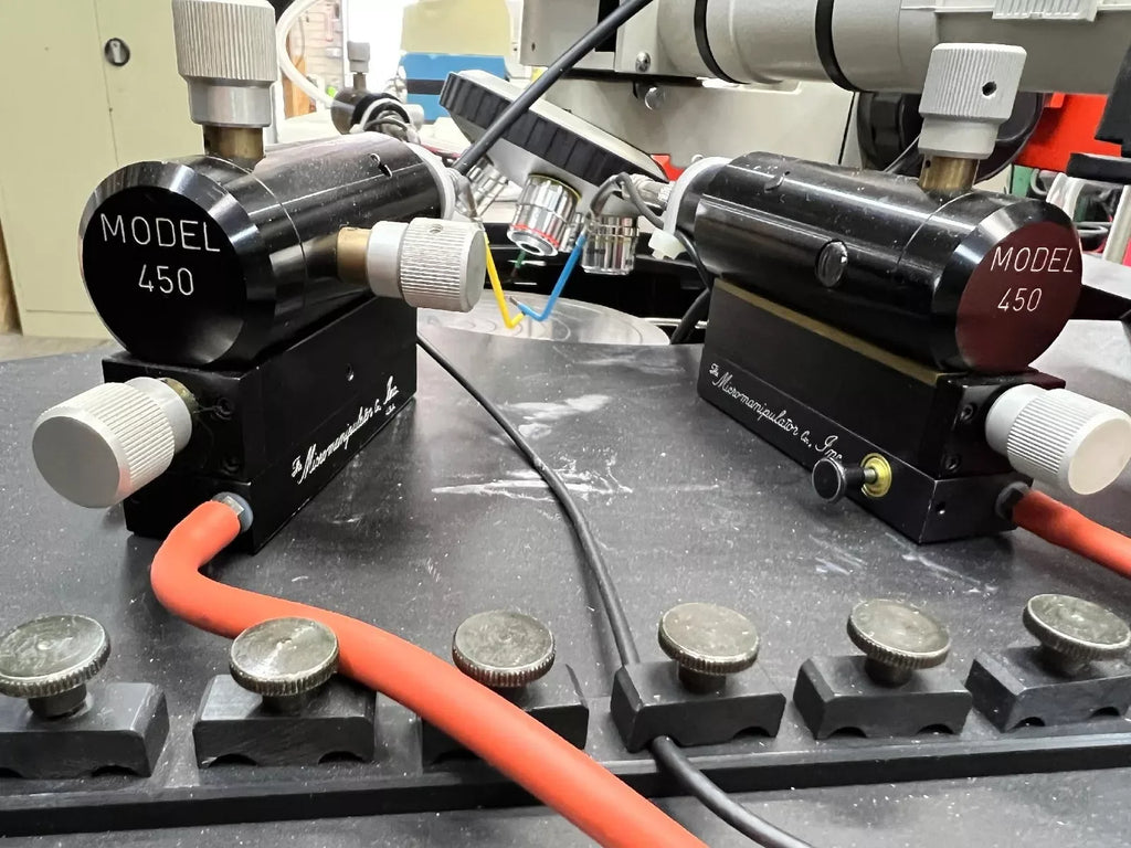 Karl Suss PM8 8-Inch Manual Probe Station with Vibraplane Vibration Isolation Workstation - ZYYKZ Test Equipment