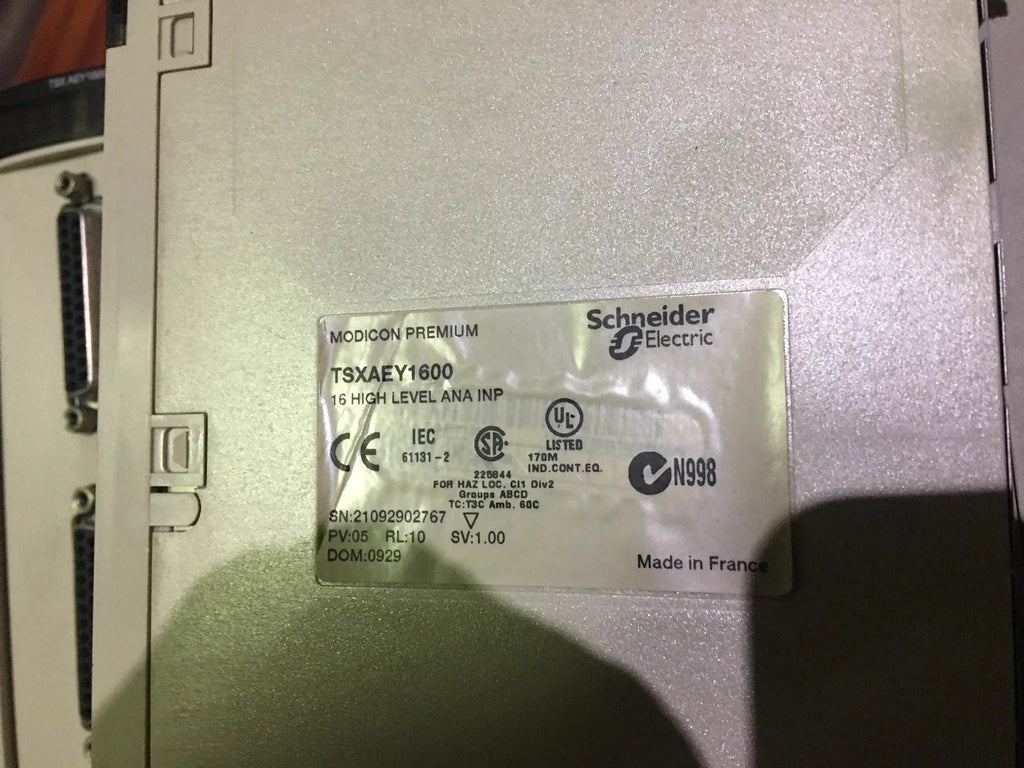Modicon Premium TSXAEY1600 High-Performance PLC Processor Module - ZYYKZ Test Equipment