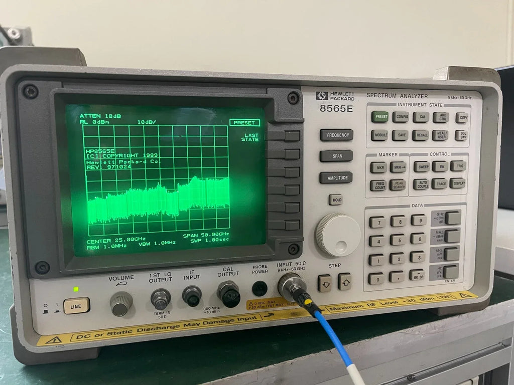 HP Agilent 8565E RF Spectrum Analyzer 9 kHz - 2.9 GHz - ZYYKZ Test Equipment