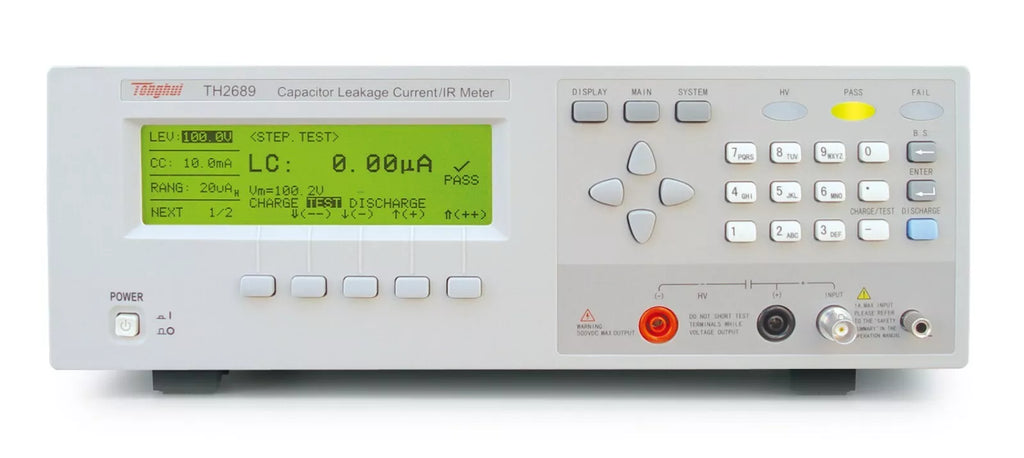 Tonghui TH2689A Capacitor Leakage Current and Insulation Resistance Tester