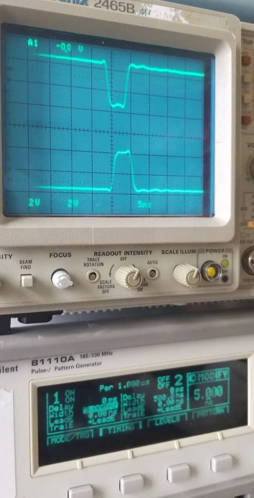Keysight 81110A 330MHz Dual Output Pulse Generator - ZYYKZ Test Equipment
