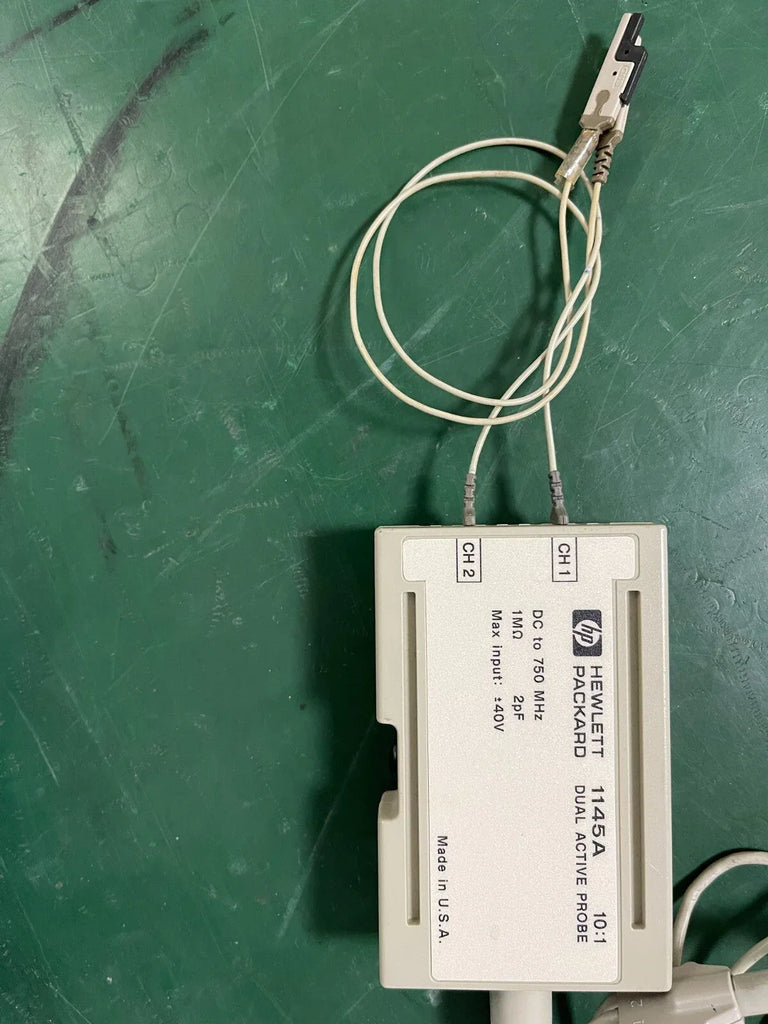 HP Agilent 1145A 2-Channel 750MHz High-Performance Active Probe - ZYYKZ Test Equipment