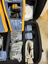 Load image into Gallery viewer, Fluke Networks DTX-1800 CableAnalyzer Cat6/Cat6a Certification Test Set with DTX-PLA002 &amp; DTX-CHA002 Accessories - ZYYKZ Test Equipment