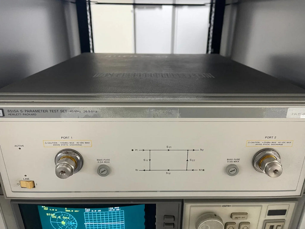 HP Agilent 8515A S-Parameter Test Set for 8510C Network Analyzer - ZYYKZ Test Equipment