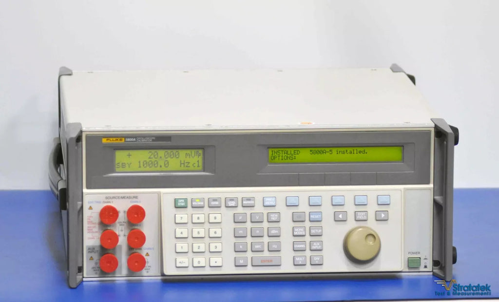 Fluke 5800A 5-Channel Oscilloscope Calibrator - 600MHz