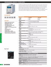 Load image into Gallery viewer, GW Instek PSS-3203GP DC Linear Power Supply - 32V, 3A, 96W with GPIB Interface