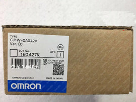 Omron CJ1W-DA042V Digital Output PLC Module with 24V DC, 4 Points - ZYYKZ Test Equipment