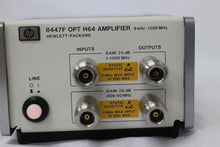 Load image into Gallery viewer, HP 8447F Low Noise Amplifier 9 kHz–1300 MHz, 2-Channel - ZYYKZ Test Equipment
