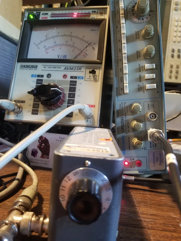 Kikusui AVM23R Wideband AC Voltmeter 10µV to 100V Range - ZYYKZ Test Equipment