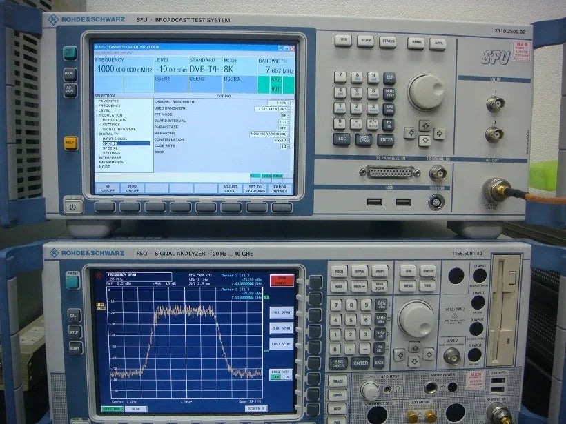 Rohde & Schwarz SFU K1/K20 DVB-T Broadcast Test System - ZYYKZ Test Equipment