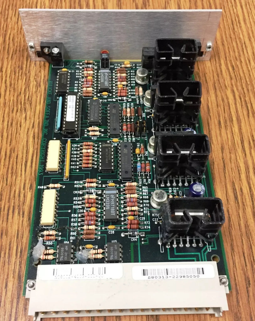 Kulicke and Soffa N08002-4103-000-00 Dual High-Speed 2A/2A Module Board - ZYYKZ Test Equipment