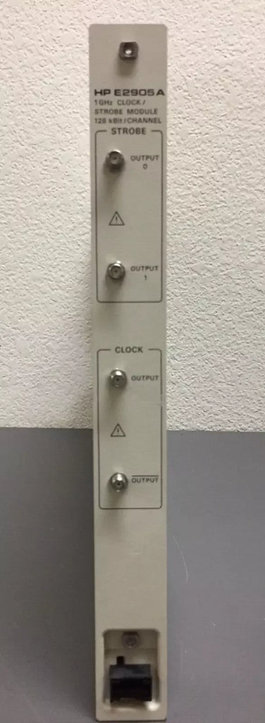Keysight E2905A 1 GHz Clock/Strobe Module with 128KBit Memory - ZYYKZ Test Equipment