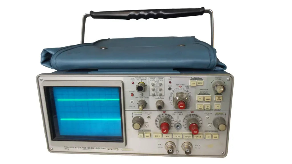 Tektronix 434 Analog Storage Oscilloscope with Advanced Features - ZYYKZ Test Equipment