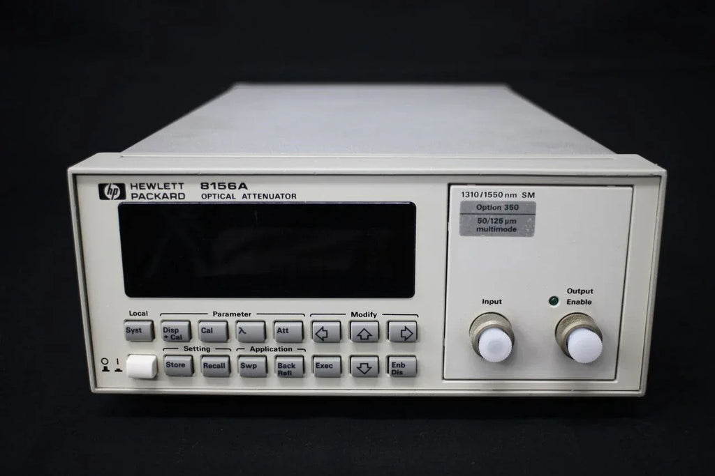 HP Optical Attenuator 1250-1650nm Wavelength Range - ZYYKZ Test Equipment