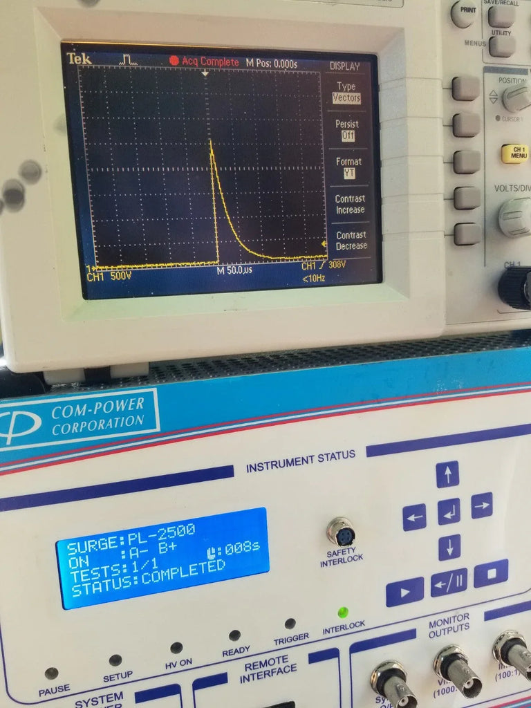 Com-Power Surge Transients Generator for FCC TIA-968-B Compliance Testing - ZYYKZ Test Equipment