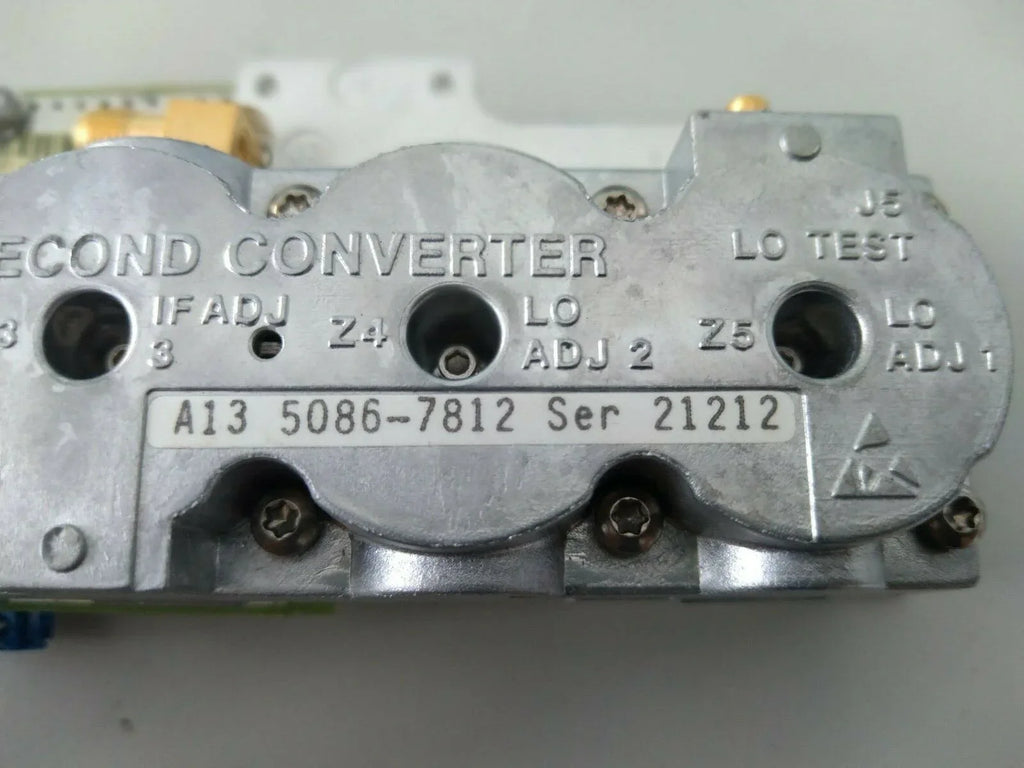 Agilent 5086-7812 A13 Second Converter Assembly for 856x Series Network Analyzers - ZYYKZ Test Equipment