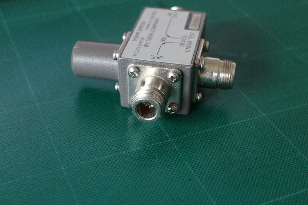 Wiltron 62NF50 VSWR Bridge 10-1000 MHz for RF Testing - ZYYKZ Test Equipment