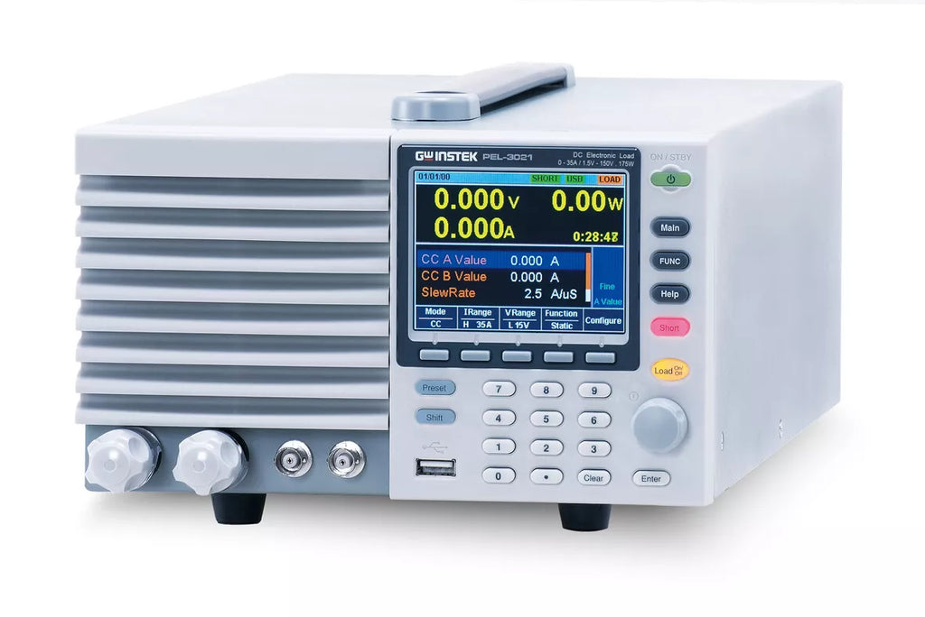 GW Instek PEL-3021 Programmable DC Electronic Load - 175W, 35A, 0-150V
