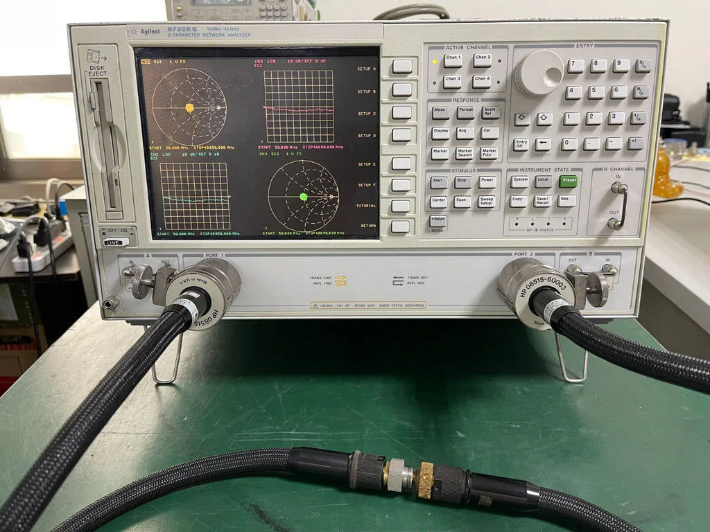 Keysight 8722ES Vector Network Analyzer 50 MHz to 40 GHz - ZYYKZ Test Equipment