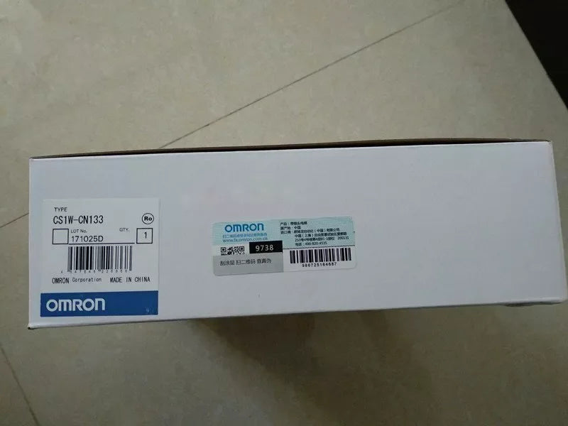 Omron CS1W-CN133 Programming Cable for CS1W Series PLCs - New - ZYYKZ Test Equipment