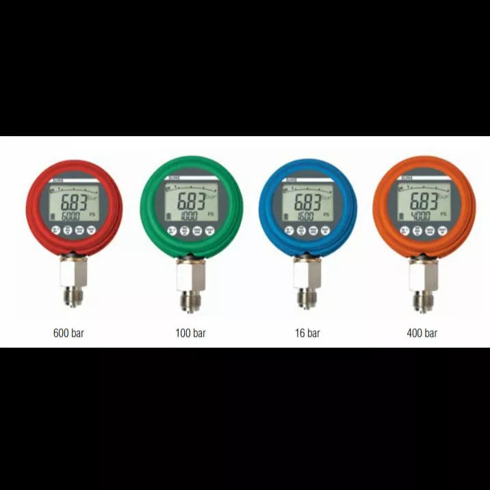 LR-Smart Tech DM 80 Digital Pressure Gauge - 0.5% Accuracy, 0 to 14500 PSI