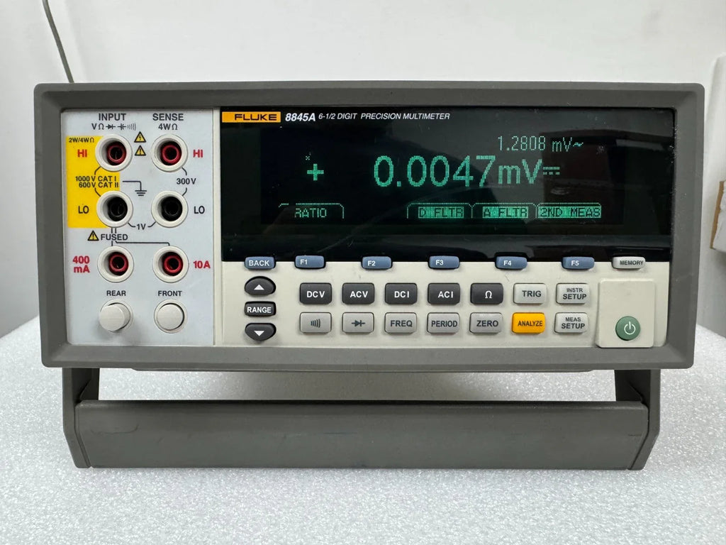 Fluke 8845A 6.5-Digit Precision True RMS Multimeter - ZYYKZ Test Equipment