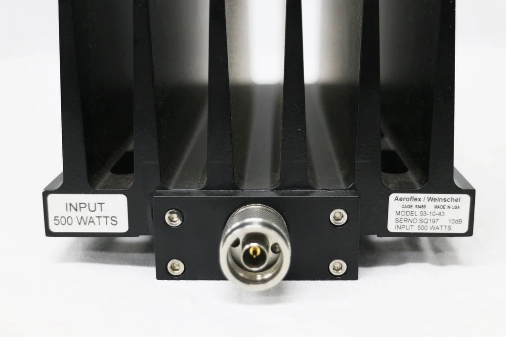 Weischell 53-10-43 Precision RF Attenuator 10 dB, 43 GHz - ZYYKZ Test Equipment