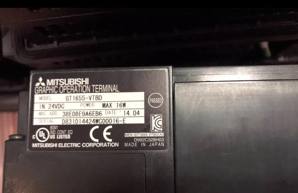 GT1655-VTBD 15-Inch High-Performance HMI Touchscreen Display - ZYYKZ Test Equipment
